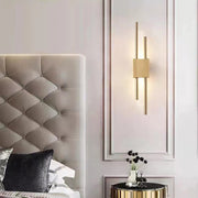 Arisha Moderna Geometría Metal LED Aplique de Pared Blanca/Dorada/Verde — imagen 7 | Aura Lighting