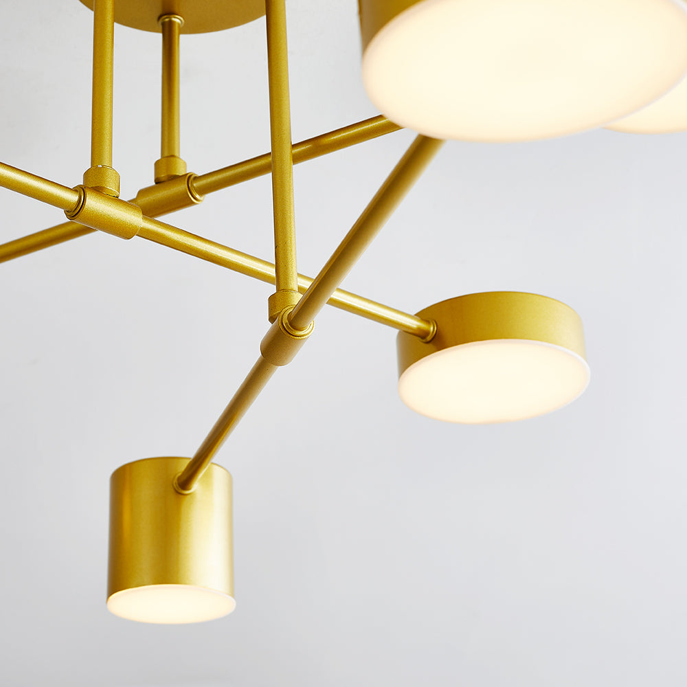 Arisha Moderna Geométrica Lámpara de Techo — imagen 8 | Aura Lighting