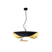 Arisha Moderna Irregularmente Metal Lámpara Colgante Negra/Blanca — imagen 1 | Aura Lighting