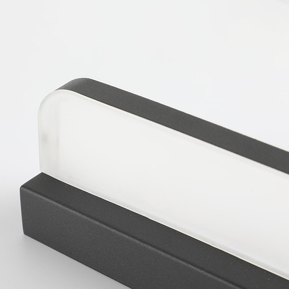 Arisha Moderna Rectangular Acrílico Aplique de Pared Cobre/Dorado — imagen 6 | Aura Lighting