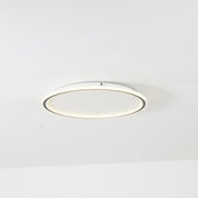Arisha Moderna Redonda Metal Lámpara de Techo Blanca/Negra — imagen 7 | Aura Lighting