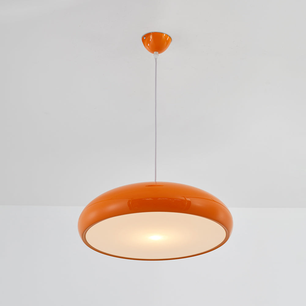 Arisha Nordica Doma Metal/Acrílico Lámpara Colgante Negra/Blanca — imagen 13 | Aura Lighting