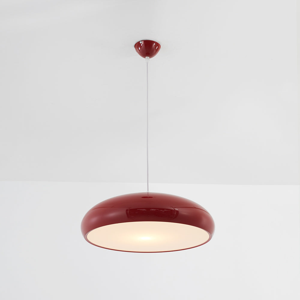 Arisha Nordica Doma Metal/Acrílico Lámpara Colgante Negra/Blanca — imagen 14 | Aura Lighting