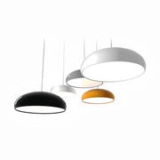Arisha Nordica Doma Metal/Acrílico Lámpara Colgante Negra/Blanca — imagen 1 | Aura Lighting