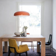 Arisha Nordica Doma Metal/Acrílico Lámpara Colgante Negra/Blanca — imagen 5 | Aura Lighting