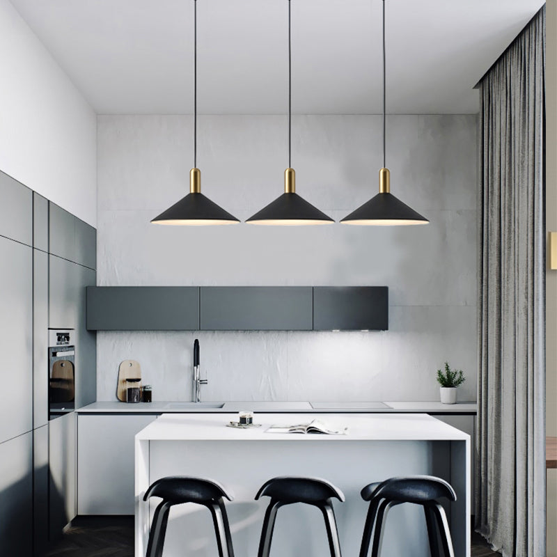 Arisha Simple Moderna Cónico LED Lámpara Colgante — imagen 16 | Aura Lighting