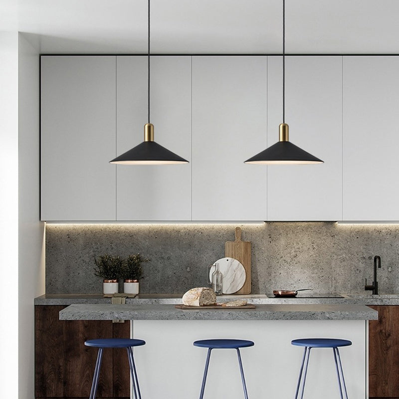 Arisha Simple Moderna Cónico LED Lámpara Colgante — imagen 2 | Aura Lighting