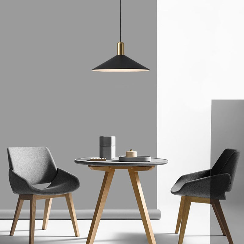 Arisha Simple Moderna Cónico LED Lámpara Colgante — imagen 6 | Aura Lighting