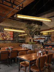 Arsorisra Industrial Linear Pendant Light - Aura Lighting