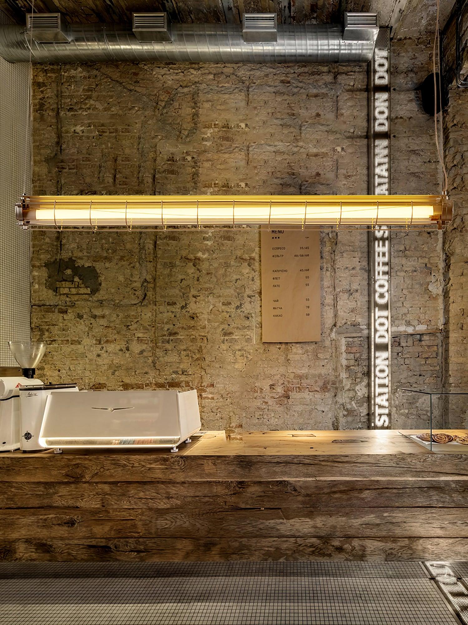 Arsorisra Industrial Linear Pendant Light - Aura Lighting