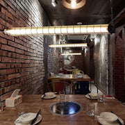 Arsorisra Industrial Linear Pendant Light - Aura Lighting
