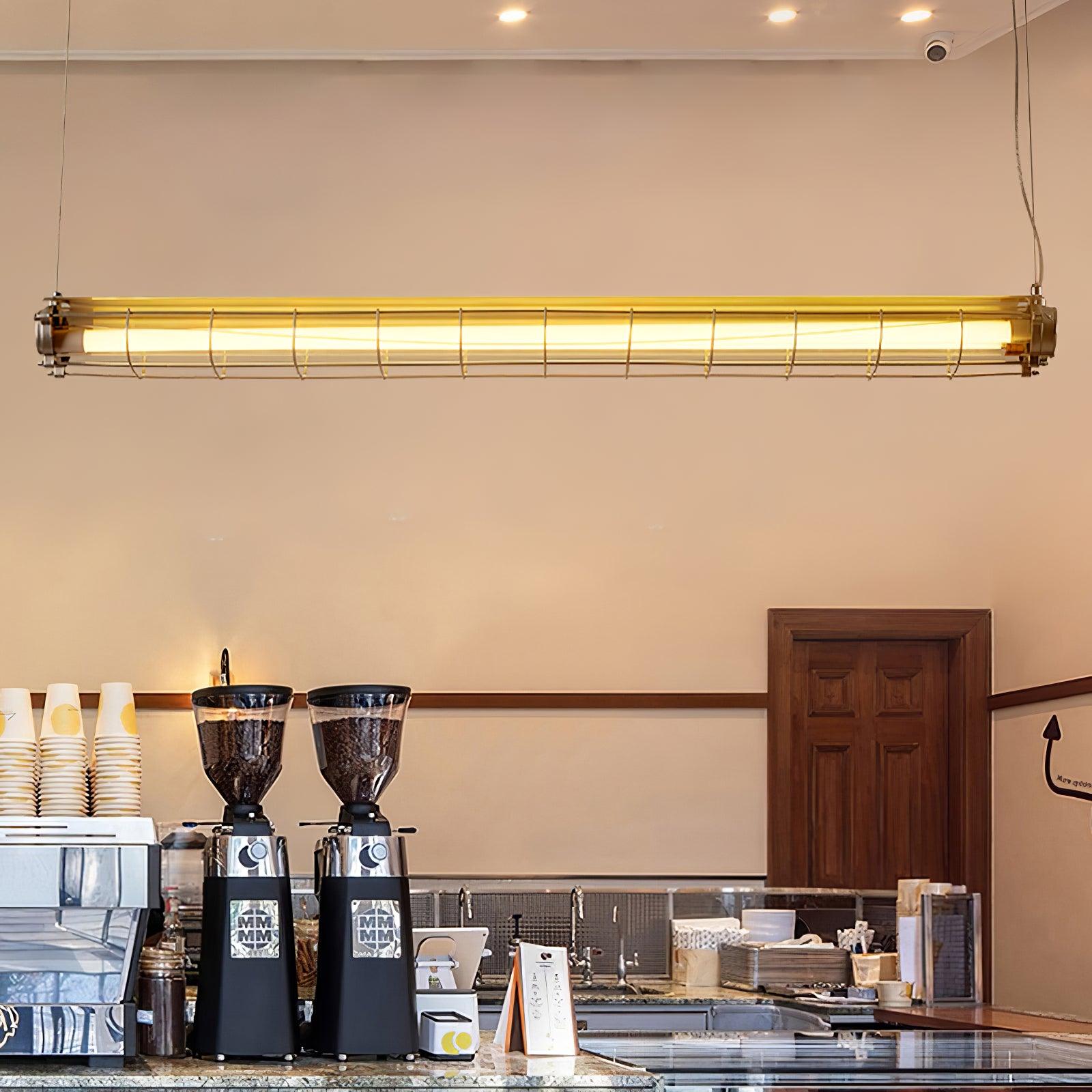 Arsorisra Industrial Linear Pendant Light - Aura Lighting