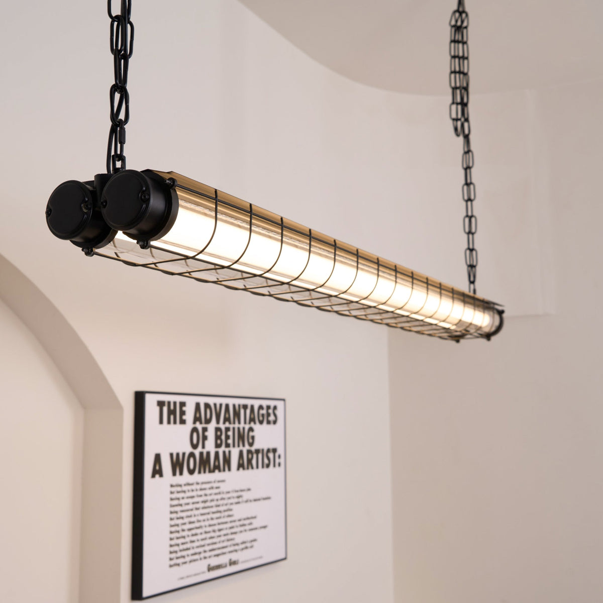 Arsorisra Industrial Linear Pendant Light - Aura Lighting