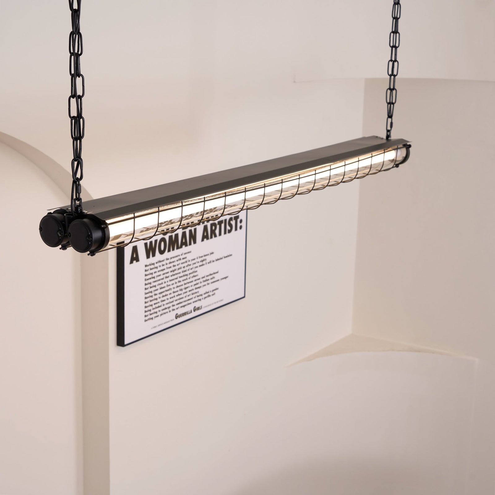 Arsorisra Industrial Linear Pendant Light - Aura Lighting
