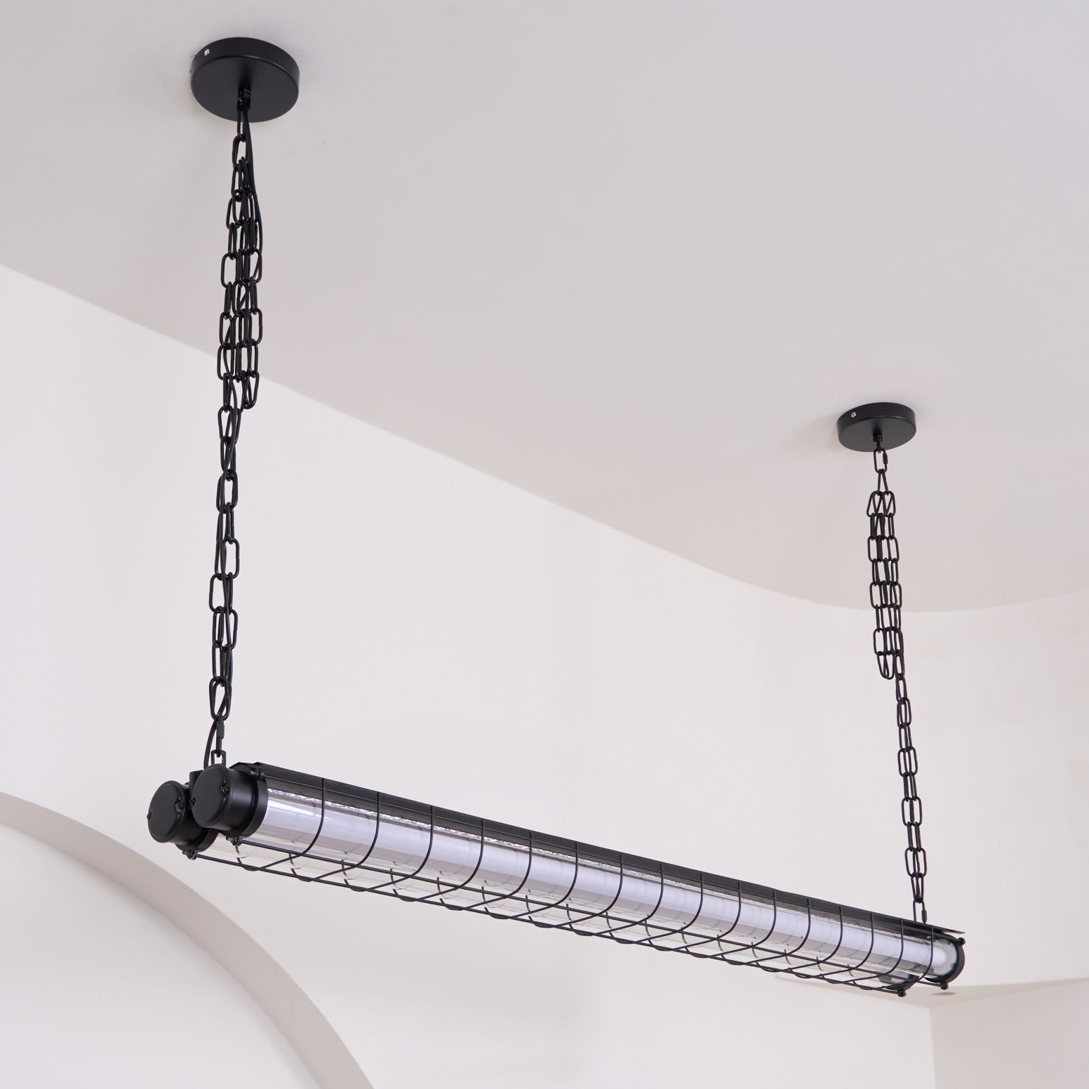 Arsorisra Industrial Linear Pendant Light - Aura Lighting