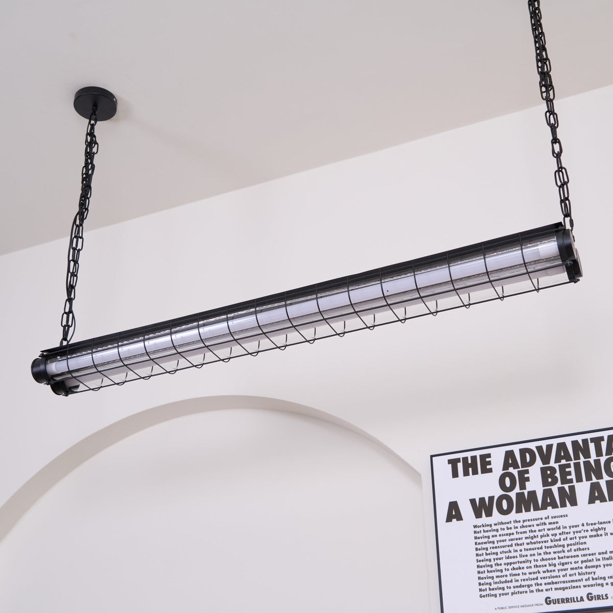 Arsorisra Industrial Linear Pendant Light - Aura Lighting