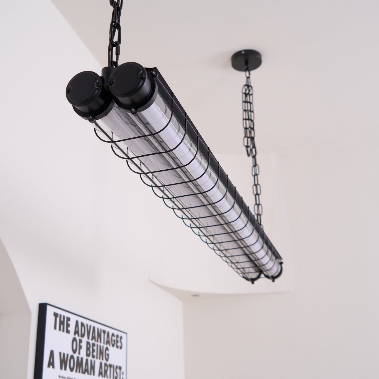 Arsorisra Industrial Linear Pendant Light - Aura Lighting