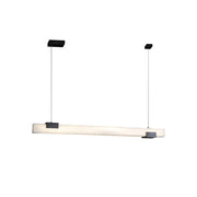 Avert Modern Minimalist Brass Alabaster Pendant Light - Lamp Copper