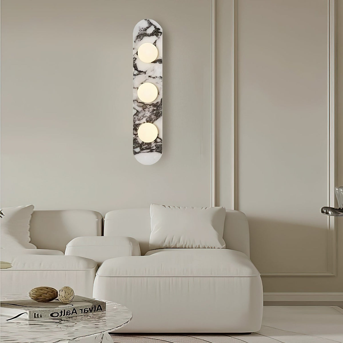 Avi Lámpara de Pared de Mármol — imagen 10 | Aura Lighting