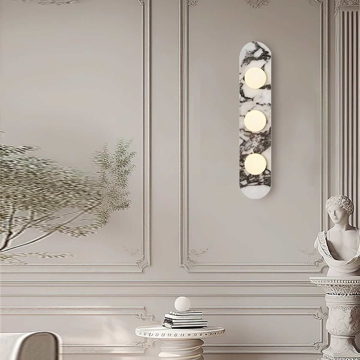 Avi Lámpara de Pared de Mármol — imagen 6 | Aura Lighting