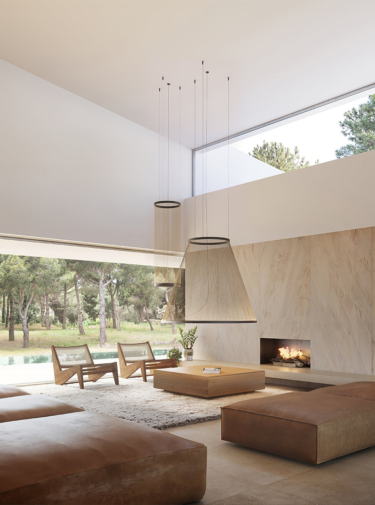 Cone Minimalist Aluminum Pendant Light - Aura Lighting