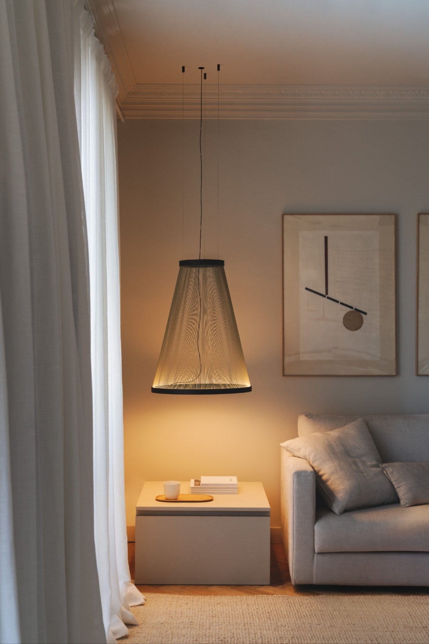 Cone Minimalist Aluminum Pendant Light - Aura Lighting