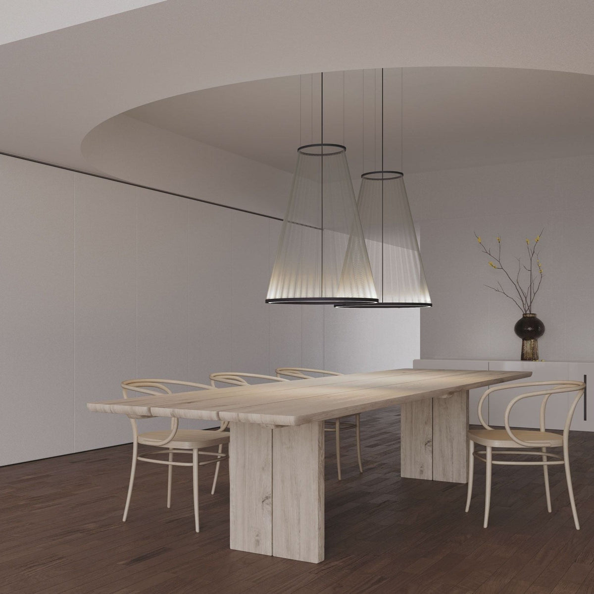 Cone Minimalist Aluminum Pendant Light - Aura Lighting