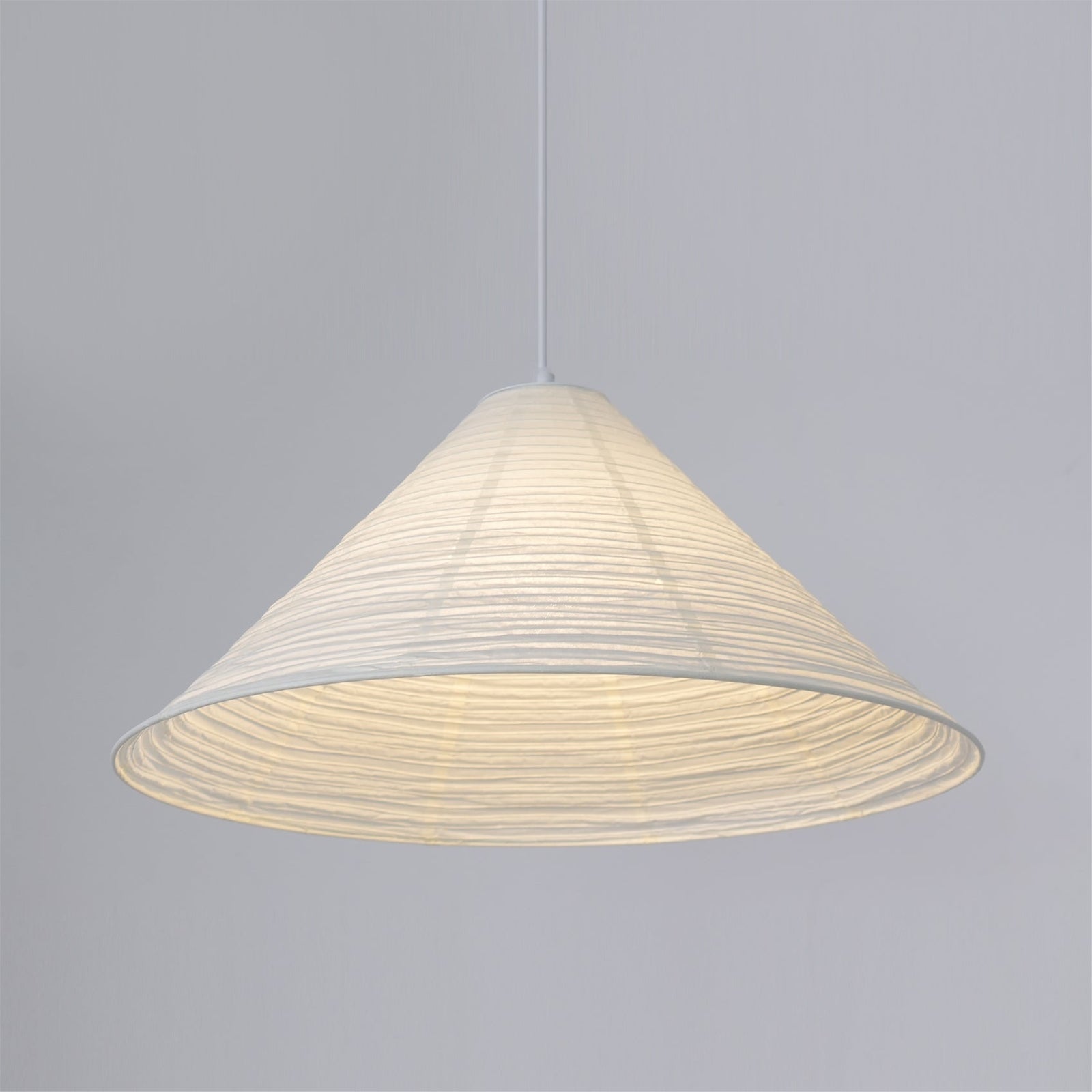 Washi Paper Pyramid Pendant Lamp - Aura Lighting