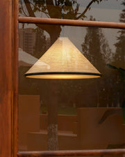 Washi Paper Pyramid Pendant Lamp - Aura Lighting