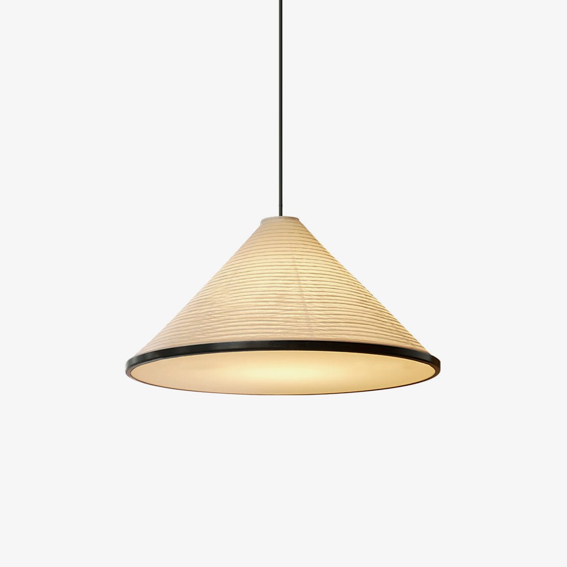 Washi Paper Pyramid Pendant Lamp - Aura Lighting
