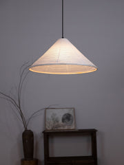 Washi Paper Pyramid Pendant Lamp - Aura Lighting