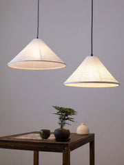 Washi Paper Pyramid Pendant Lamp - Aura Lighting