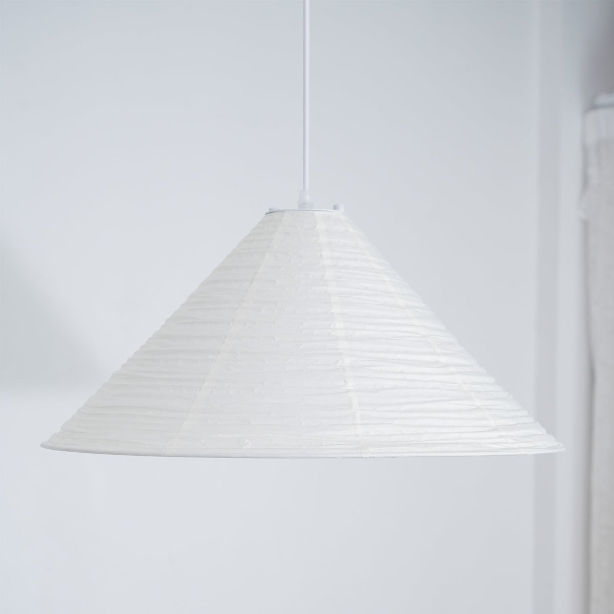 Washi Paper Pyramid Pendant Lamp - Aura Lighting