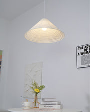 Washi Paper Pyramid Pendant Lamp - Aura Lighting