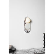 Covelyra Modern Minimalist Marble Glass Wall Lamp - Lamp Copper