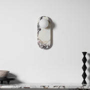 Covelyra Modern Minimalist Marble Glass Wall Lamp - Lamp Copper