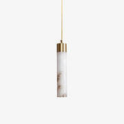 Dike White Alabaster Pendant Light — imagen 9 | Aura Lighting
