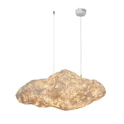 Elliros Textured Paper Pulp Pendant Light - Aura Lighting