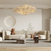 Elliros Textured Paper Pulp Pendant Light - Aura Lighting