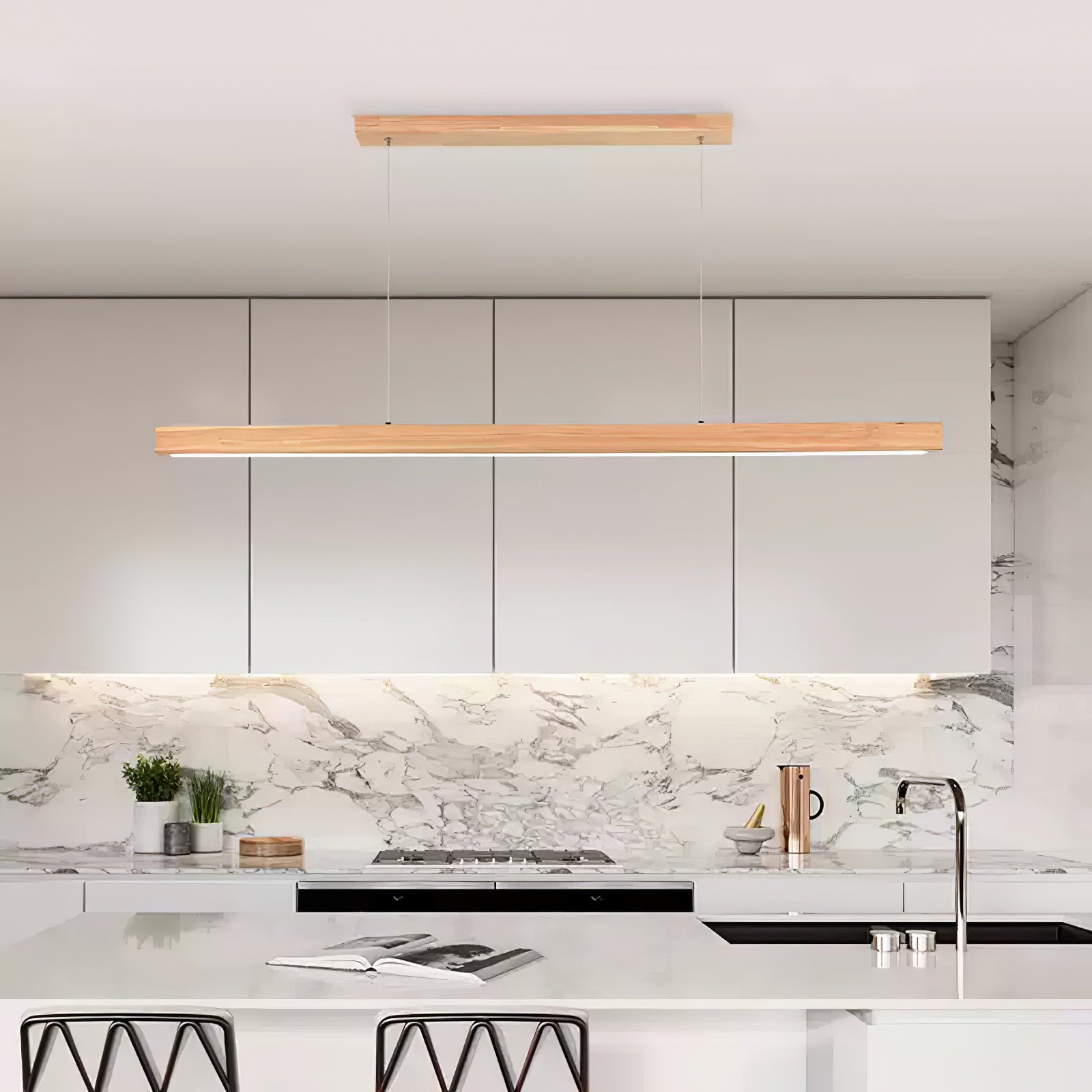 Linear Horizon Pendant Light - Aura Lighting