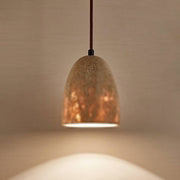 Evtheira Conical Travertine Pendant Light - Aura Lighting