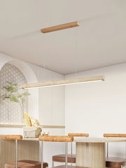 Imiror Minimalist Travertine Linear Pendant Light - Aura Lighting