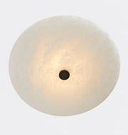 Jarnbruvyn Modern Brass Alabaster Metal Ceiling Lamp - Lamp Copper