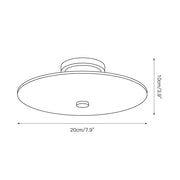 Jarnbruvyn Modern Brass Alabaster Metal Ceiling Lamp - Lamp Copper