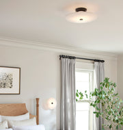 Jarnbruvyn Modern Brass Alabaster Metal Ceiling Lamp - Lamp Copper