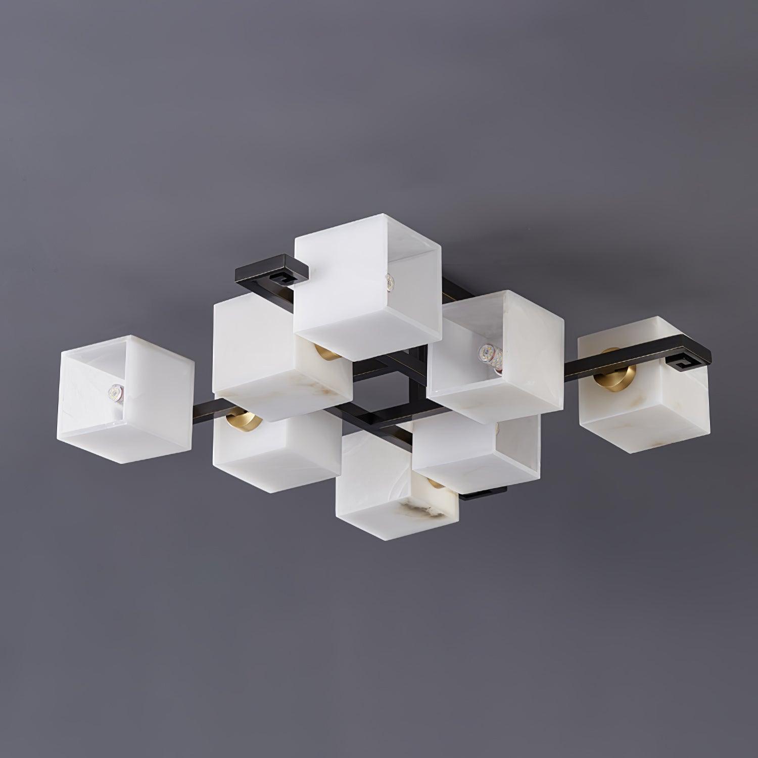 Kaelen Alabaster Ceiling Light - Aura Lighting