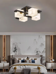 Kaelen Alabaster Ceiling Light - Aura Lighting