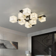 Kaelen Alabaster Ceiling Light - Aura Lighting