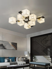 Kaelen Alabaster Ceiling Light - Aura Lighting