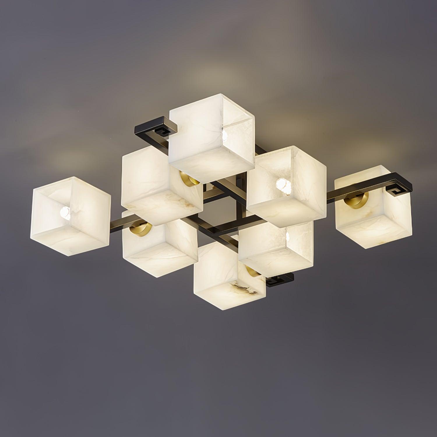 Kaelen Alabaster Ceiling Light - Aura Lighting